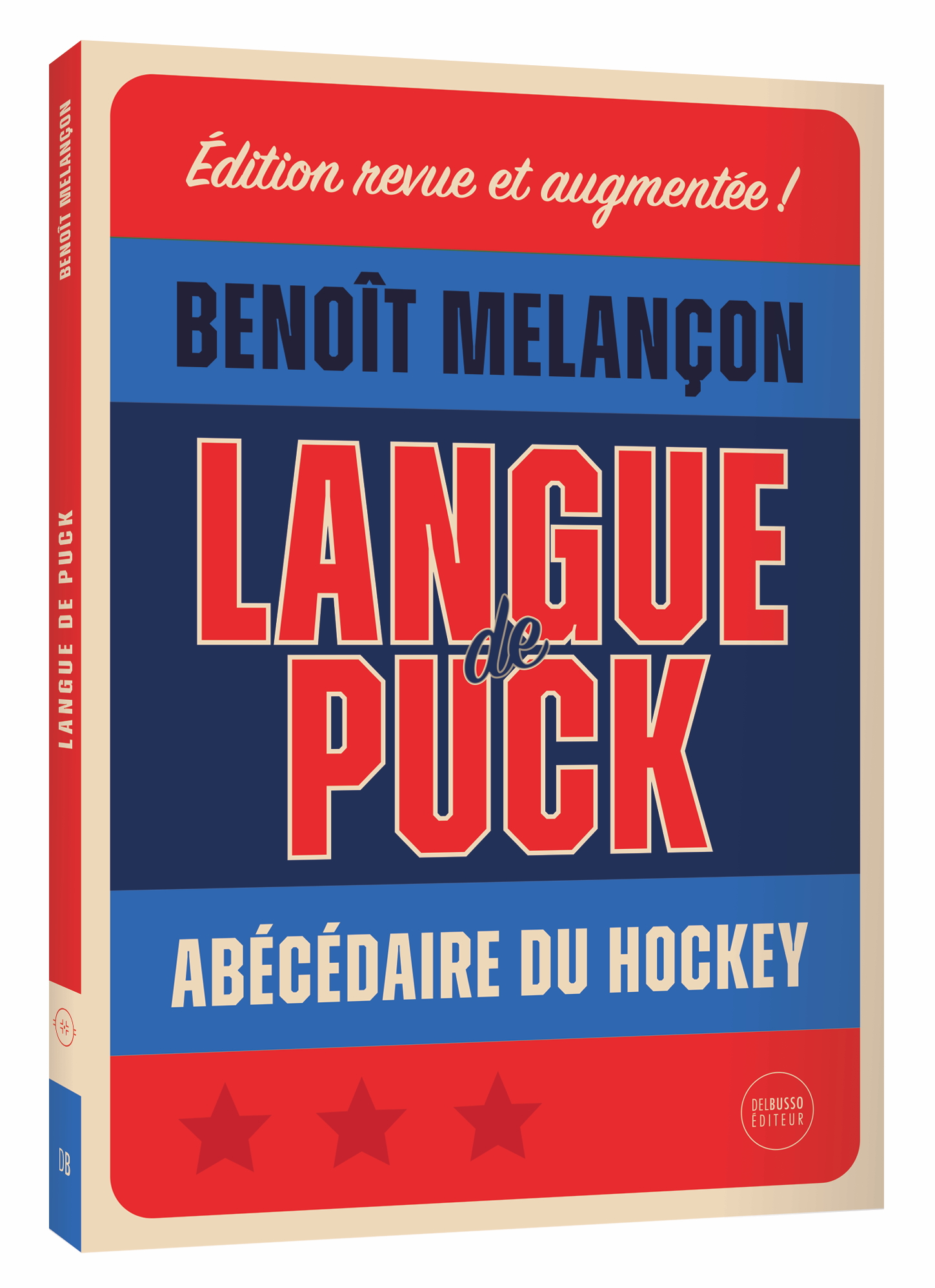 Couverture de Langue de puck. Ab&eacute;c&eacute;daire du hockey. &Eacutedition revue et augment&eacutee (2024)